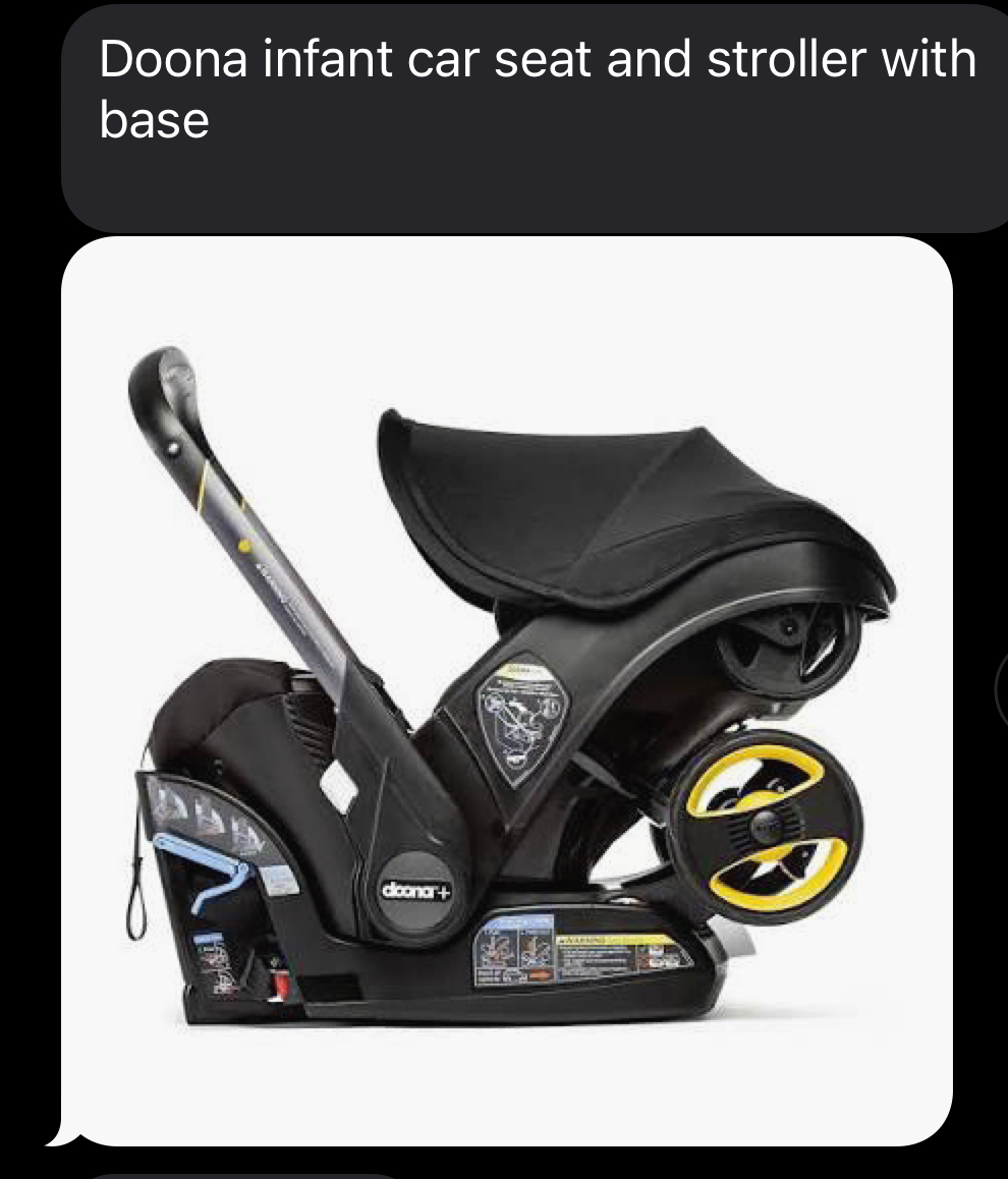 Doona Infant Car Seat & Stroller